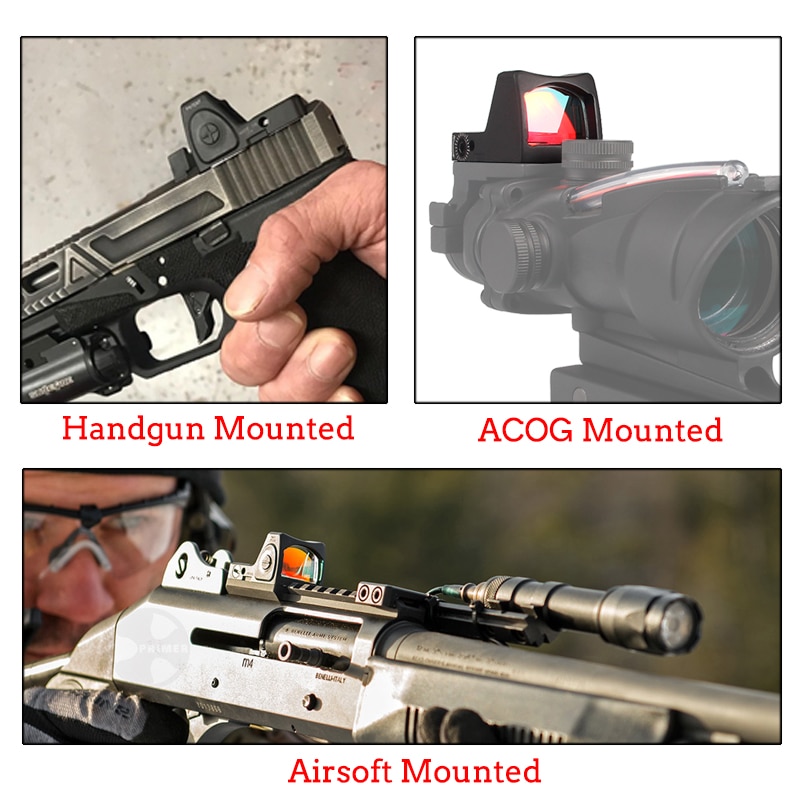 Highly Compatible Collimator Mini RMR Reflex Sight Tactical